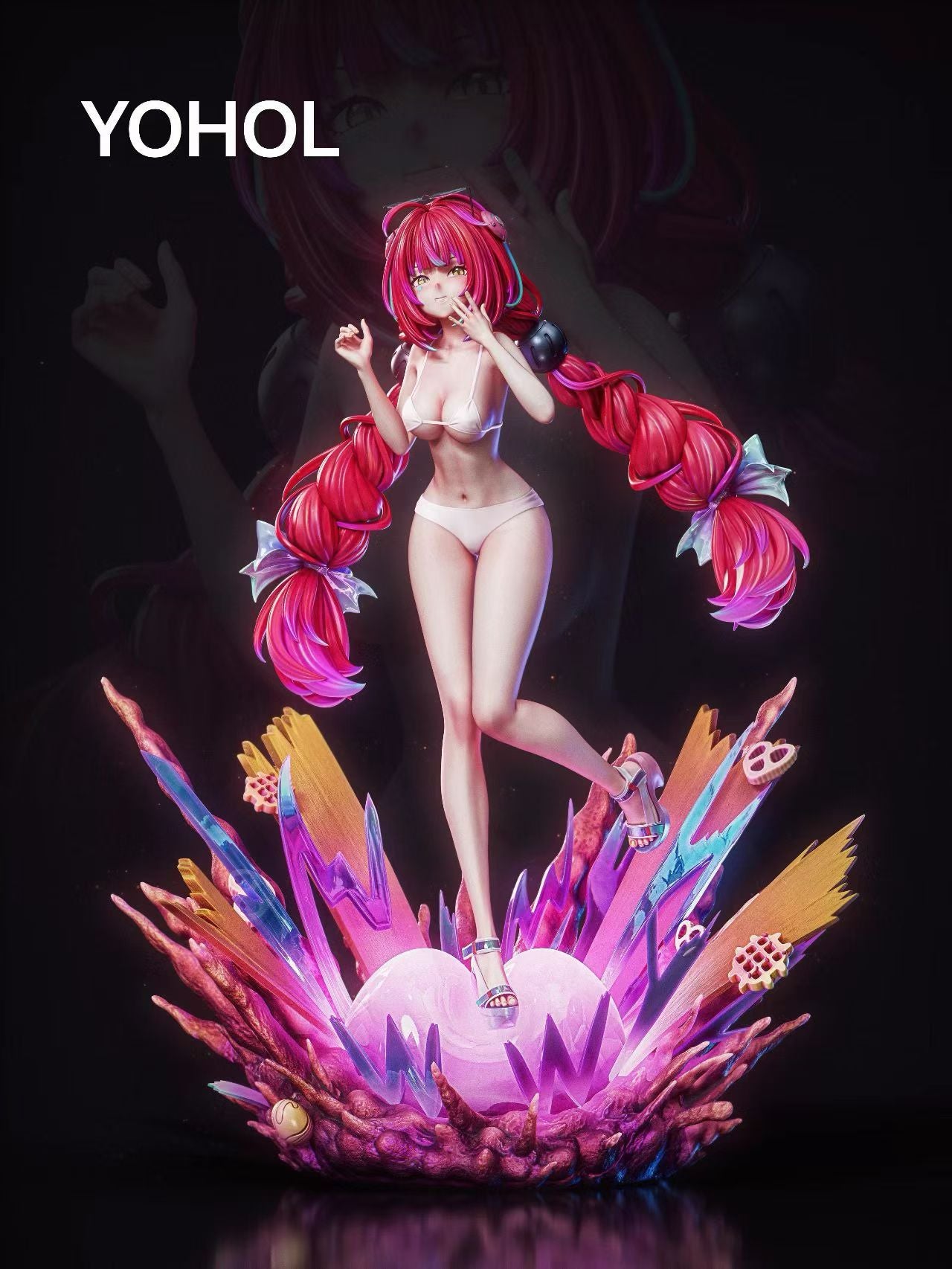 YOHOL Studio - Zenless Zone Zero Ukinami Yuzuha | 绝区零 浮波柚叶