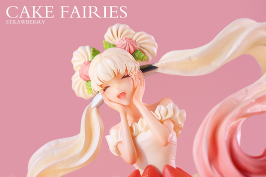 WeArtDoing Studio - Cake Fairies Strawberry & Matcha | 甜点精灵 芝士草莓 & 抹茶慕斯