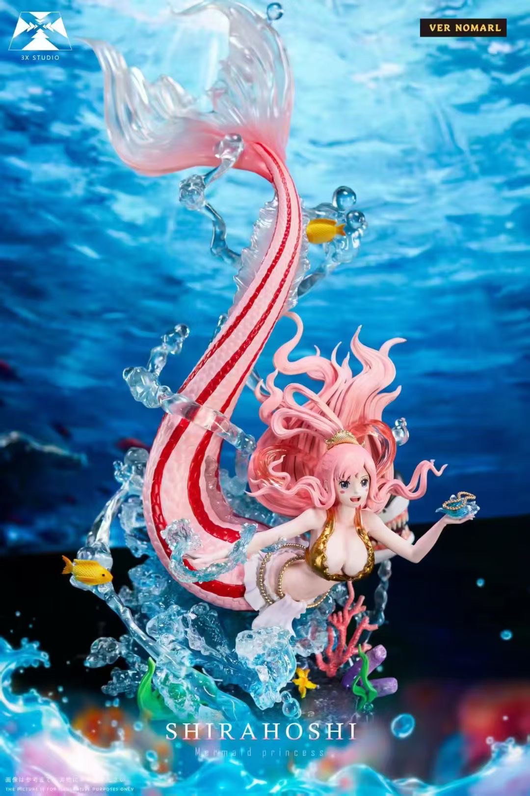 Happy 18th Anniversary !! [白] 上位賞 3枚 3X Studio - Shirahoshi | 白星公主– GameHarbors