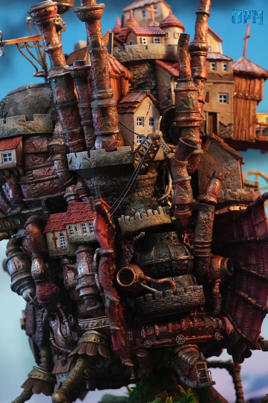 Hayao Miyazaki Desktop Scene Series 009 - Howl's Moving Castle - Walking Castle - Image 5