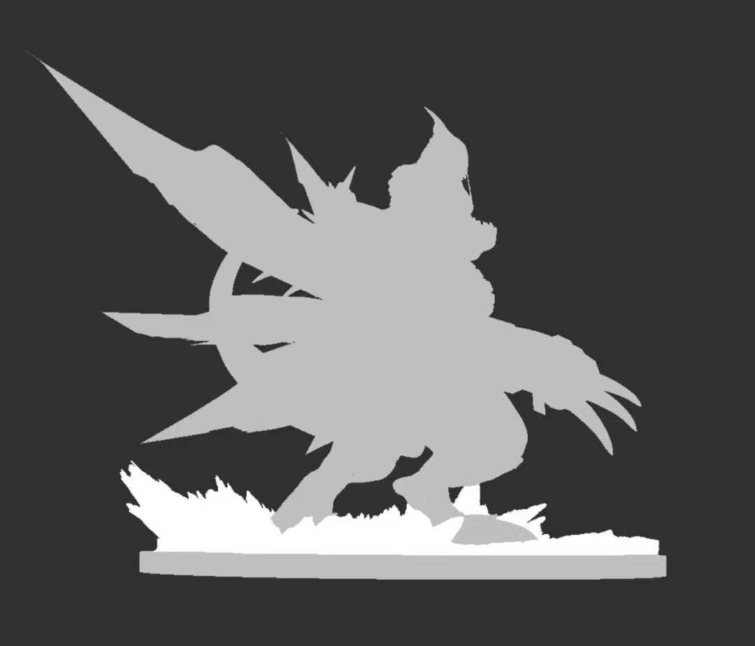 MOTU Studio - Black War Greymon | 黑暗战斗暴龙兽