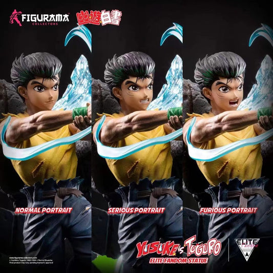Figurama Studio - Licensed YuYu Hakusho Yusuke Urameshi VS Younger Toguro | 版权 幽游白书 浦饭幽助 VS 户愚吕