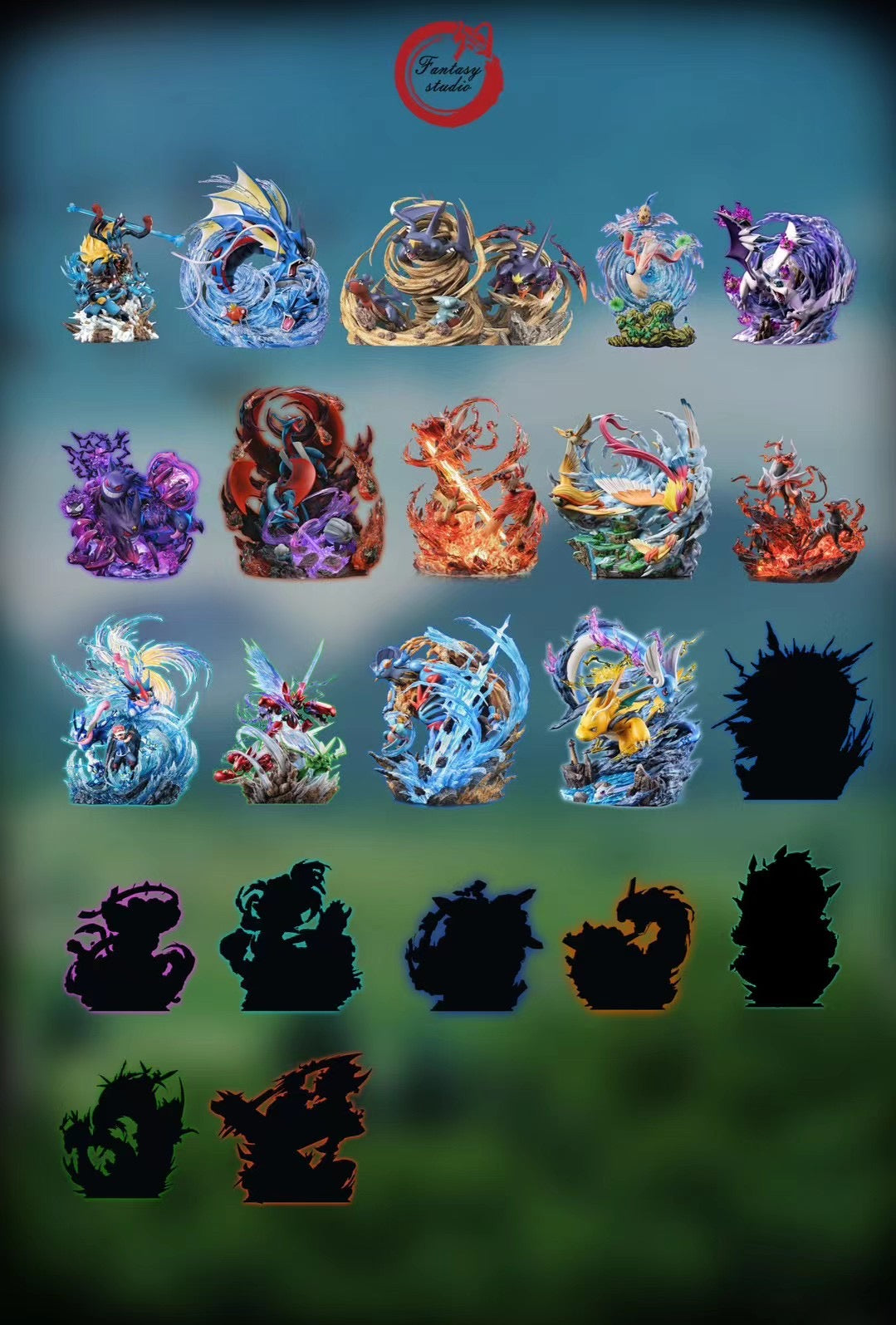 Fantasy Studio - Dragonite Family | 快龙家族