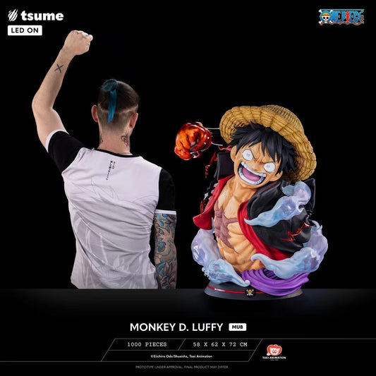 Tsume Studio - Licensed Monkey D Luffy Bust | 版权 蒙奇D路飞 胸像