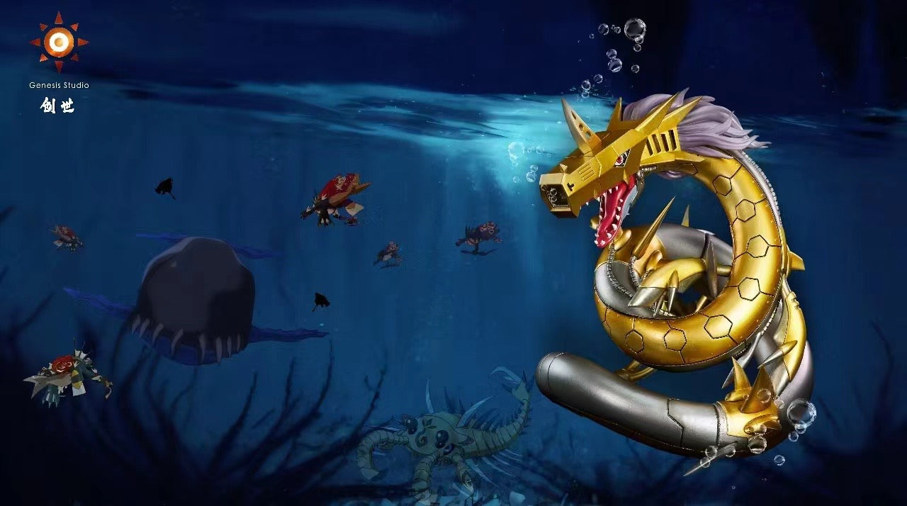 Genesis Studio - Metal Seadramon | 钢铁海龙兽