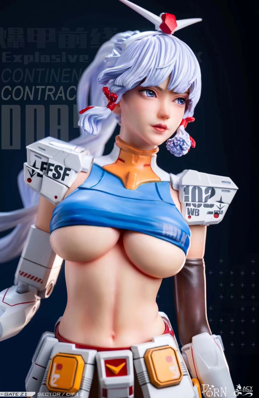 Porn x Acy Studio Gundam Girl RX78V RX78V机娘 GameHarbors 