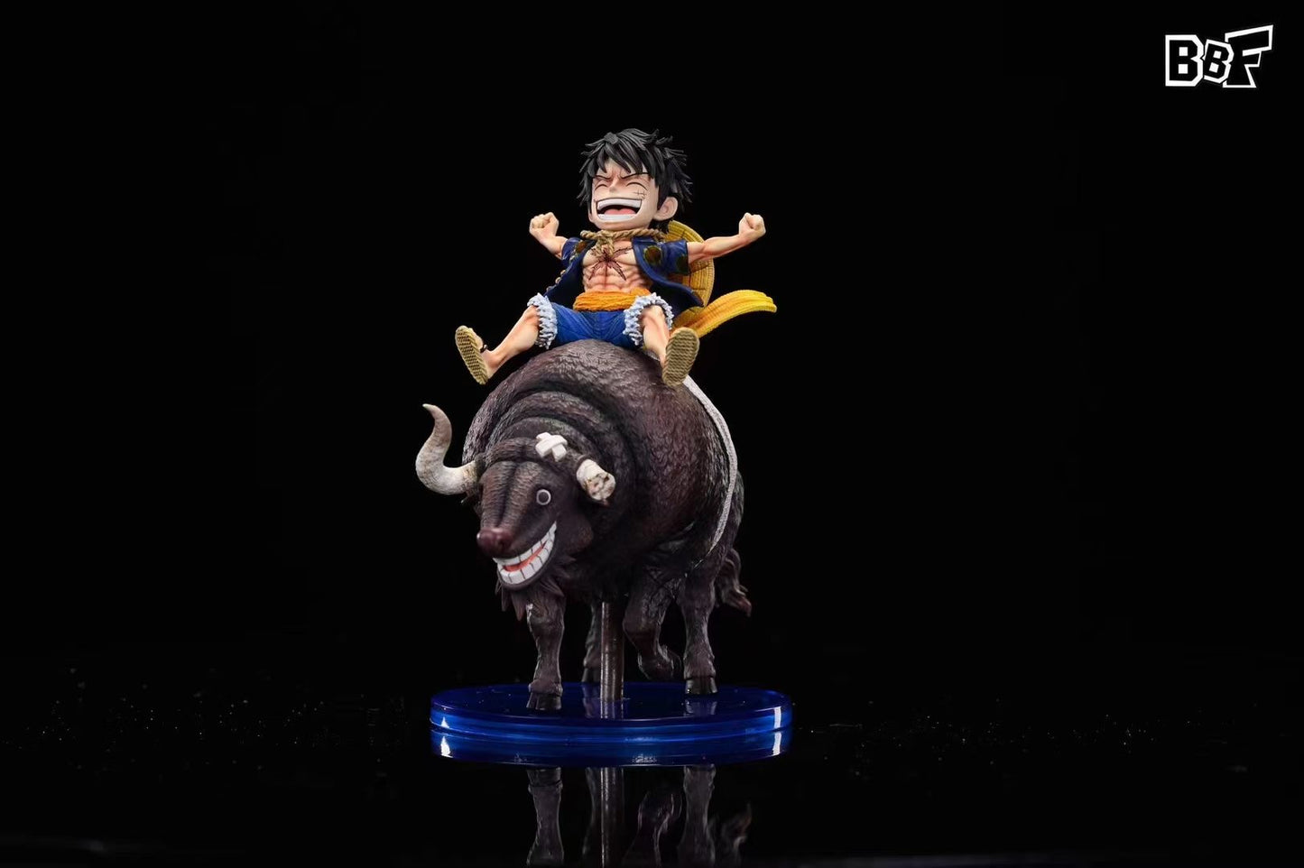 BBF Studio - Luffy Riding Bull & Rocking Ship | 骑牛路飞&搖搖船路飞