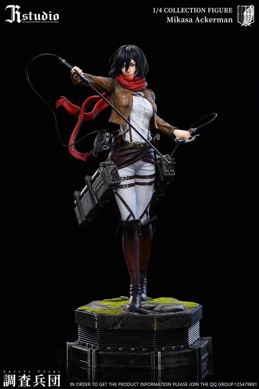 JR Studio - Mikasa Ackerman & Armin Arlert | 三笠·阿克曼 & 阿尔敏