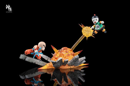 Shen Yin Studio - Chiaotzu vs. Krillin's First Match | 饺子与克林的初对决