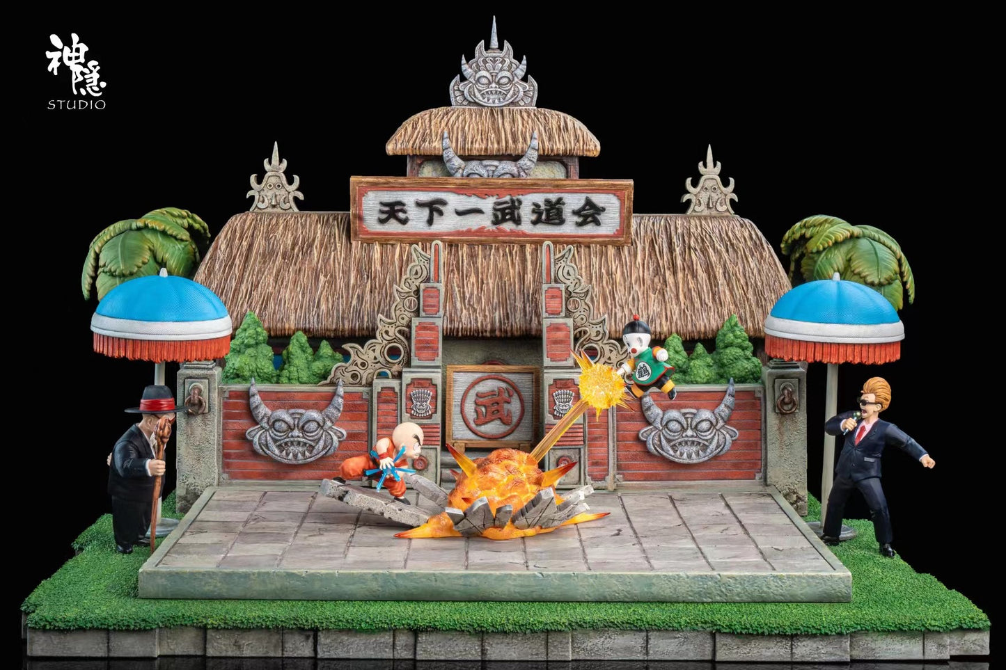 Shen Yin Studio - Chiaotzu vs. Krillin's First Match | 饺子与克林的初对决