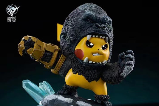 Hard Shell - Pikachu cos Godzilla & King Kong | 皮卡丘cos哥斯拉&金刚
