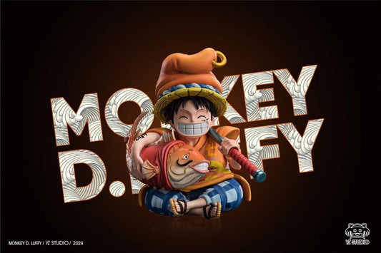 YZ Studio - Hug Fish Luffy | 抱鱼路飞