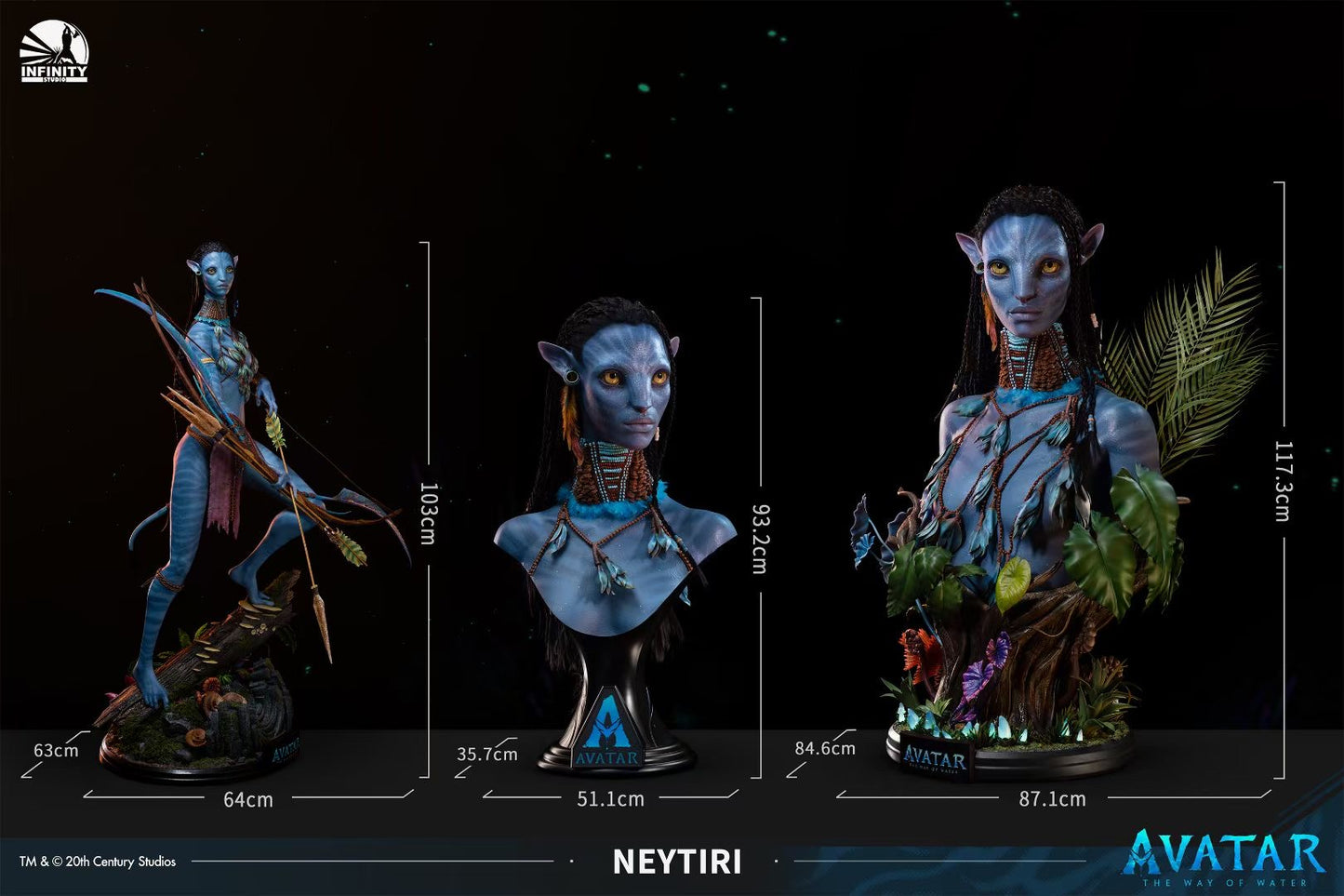 Infinity Studio - Licensed Avatar: The Way of Water Neytiri | 版权 阿凡达:水之道 涅提妮