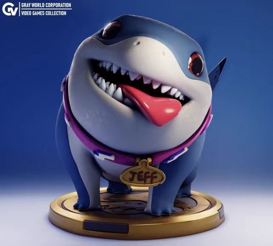 Pepeho Studio - Marvel Rivals Jeff the Land Shark | 漫威争锋 陆行鲨 鲨鱼杰夫