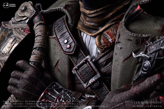 Panda Studio - Saw Cleaver, Hunter Pistol & Hunter Bust (Bloodborne Custom 1/1 Weapon Series) | 锯肉刀, 猎人手枪 & 猎人胸像 (血源诅咒私订1/1武器系列)