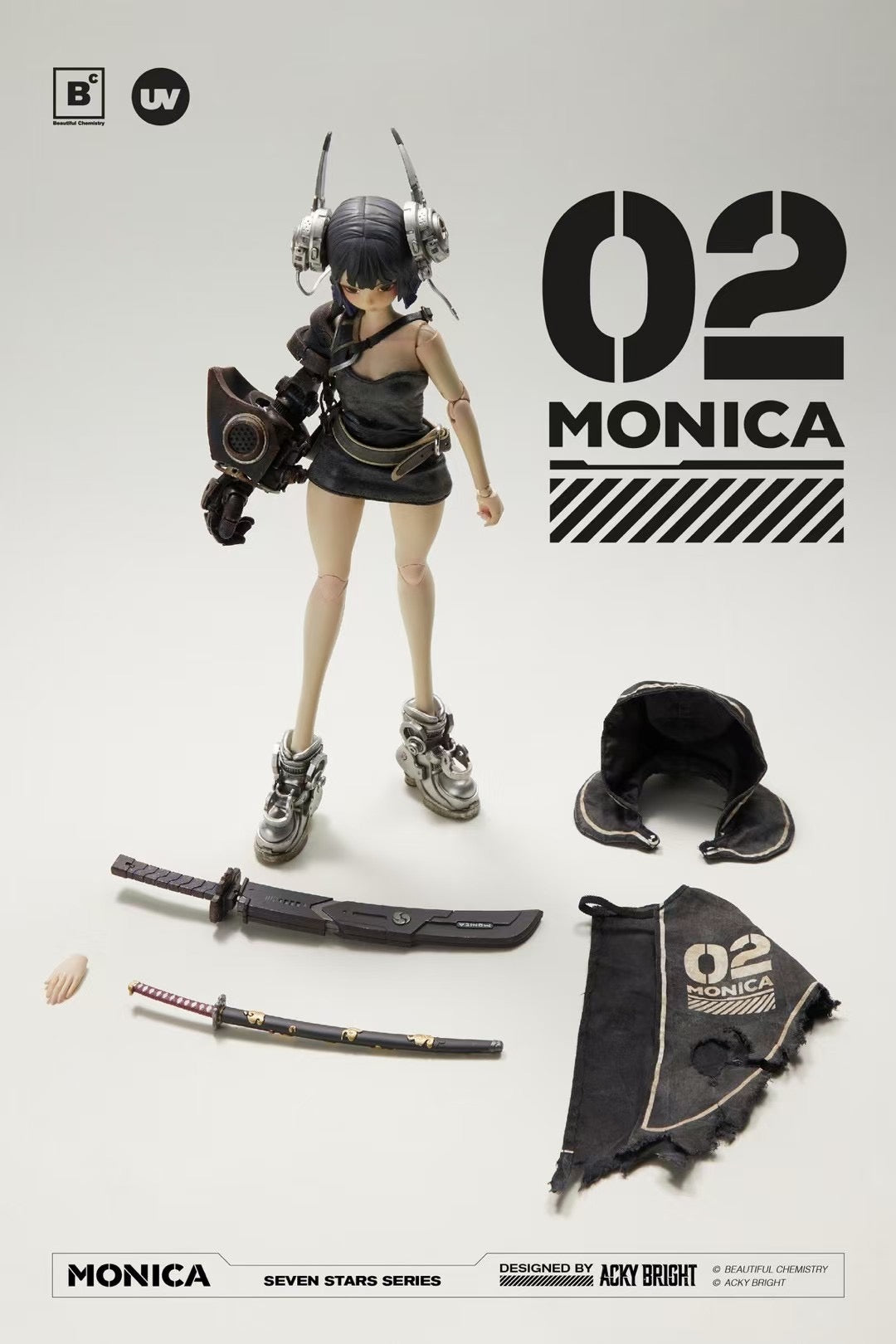 Beautiful Chemistry x Acky Bright - No.02 Monica (Seven Stars Series) | 02号Monica (Seven Stars Series)