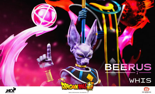 HEX Collectibles x TOEI Animation - Licensed Beerus & Whis | 版权 比鲁斯 & 维斯
