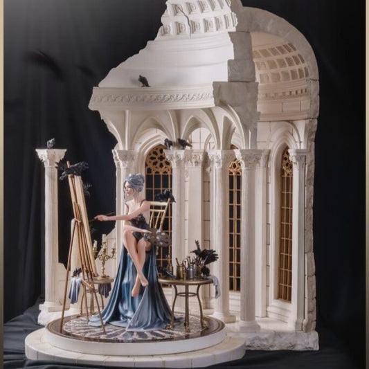 EIN x WLOP - Licensed Ghostblade Caged | 鬼刀·云烟 笼中雀