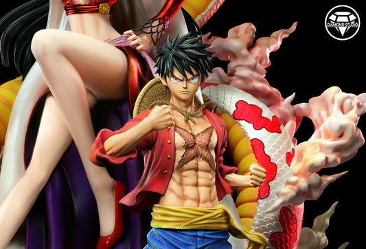 Diamond Studio - Monkey D. Luffy & Boa Hancock | 蒙奇·D·路飞 & 女帝 波雅汉库克