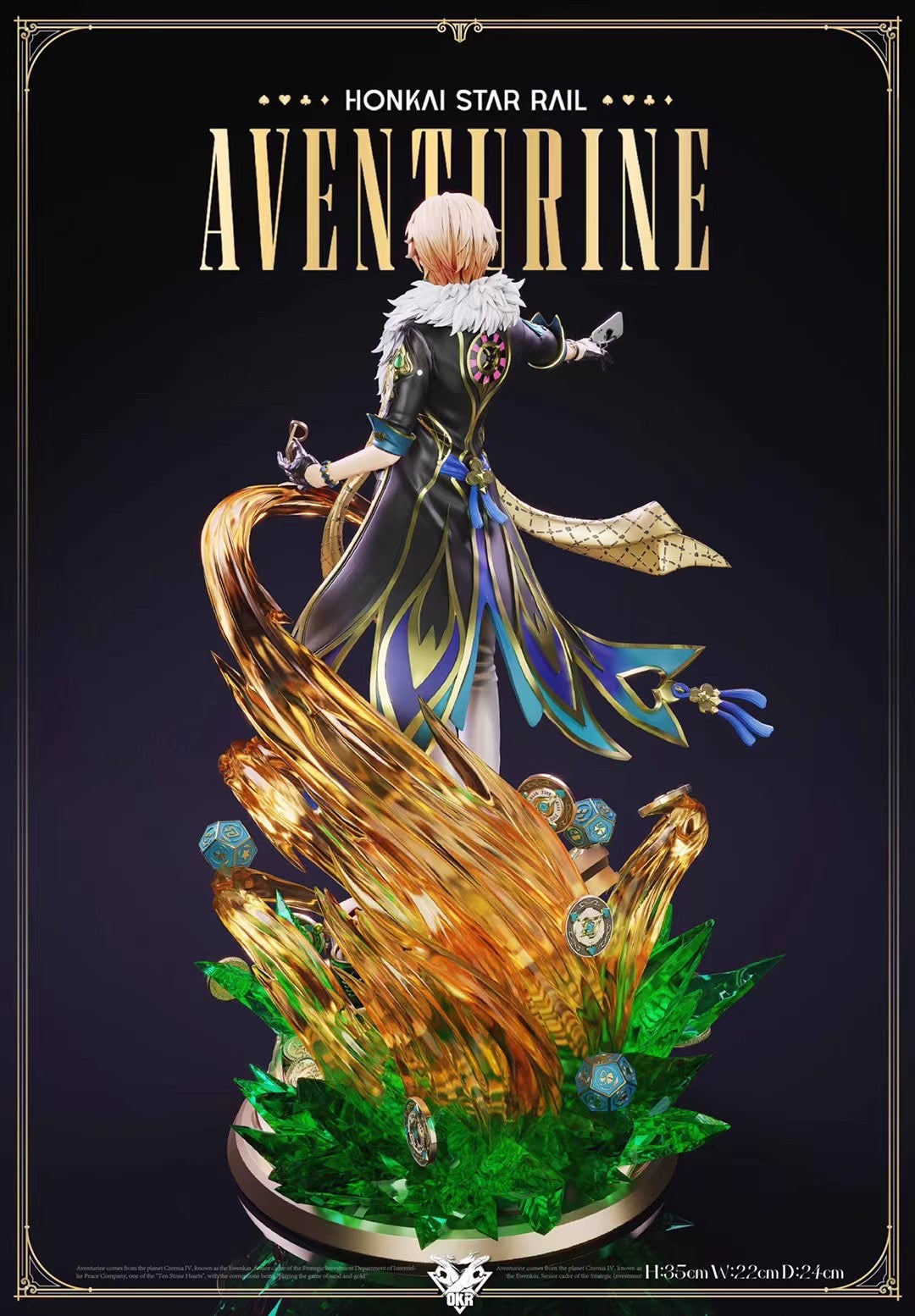 OKR Studio - Honkai: Star Rail Aventurine | 崩坏星穹铁道 砂金