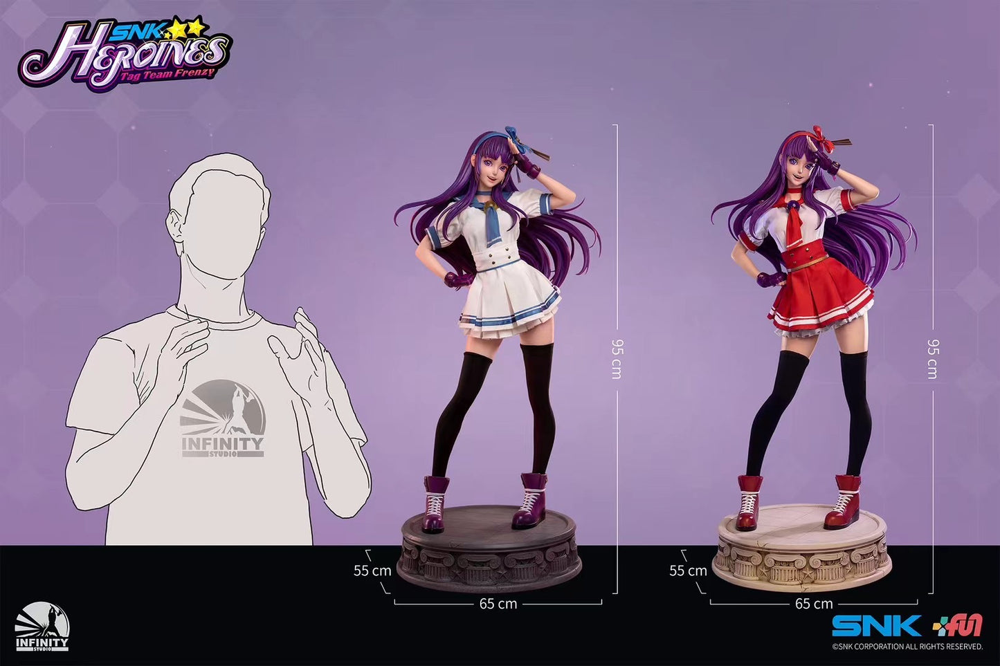 Infinity Studio - Licensed SNK Goddess Dairanto Asamiya Athena | 版权 SNK女神大乱斗 麻宫雅典娜