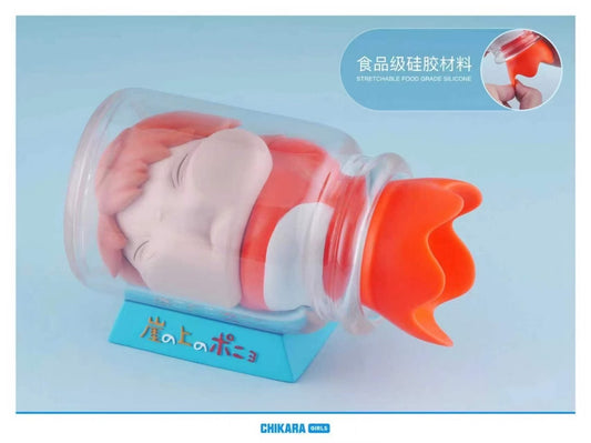 Miyazaki Hayao Ghibli Desktop Series: 1:1 Ponyo Bottle - Image 4
