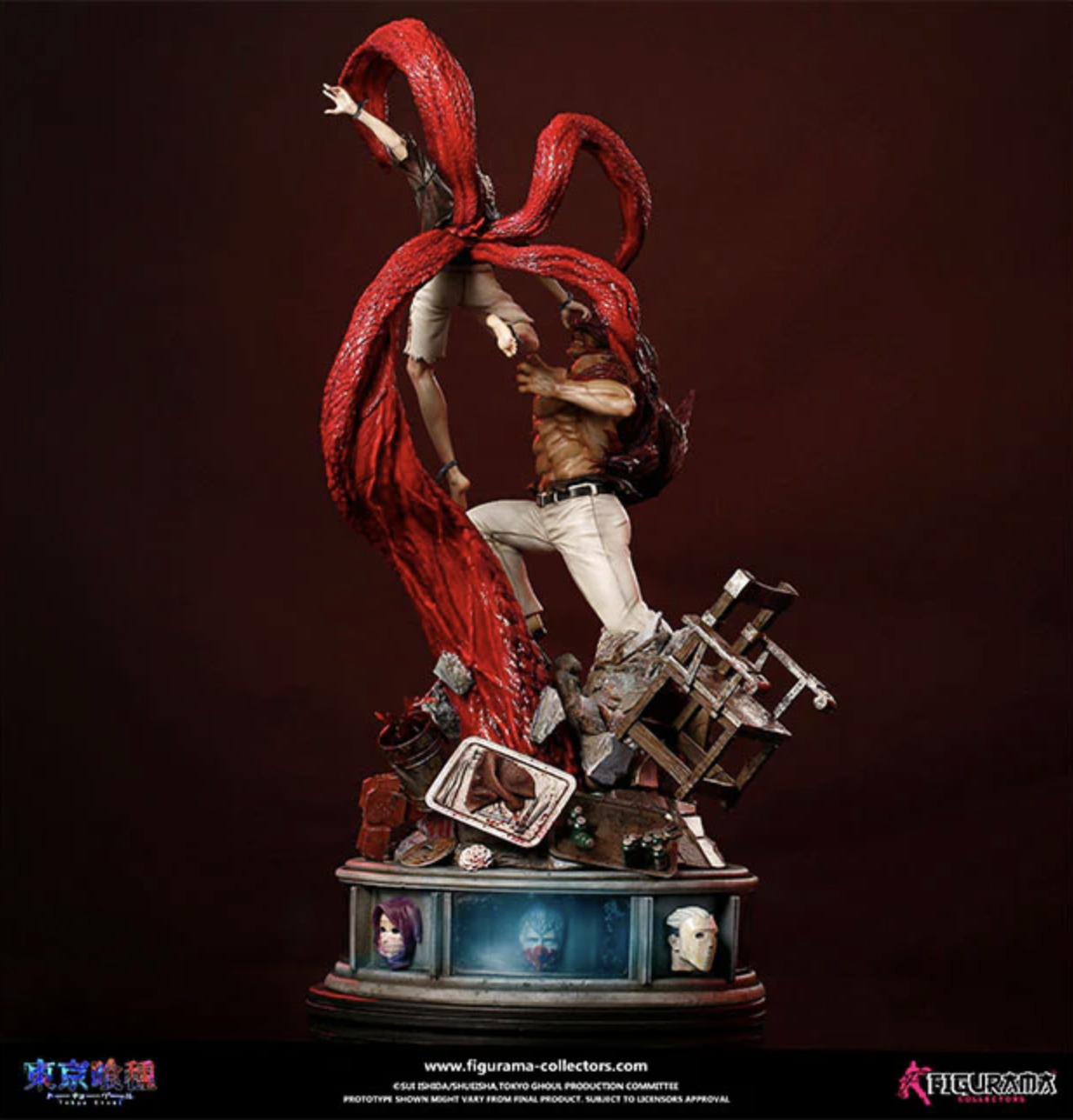 Figurama Studio - Licensed Tokyo Ghoul: Kaneki VS Yamori | 版权 东京喰种:金木研 VS 壁虎