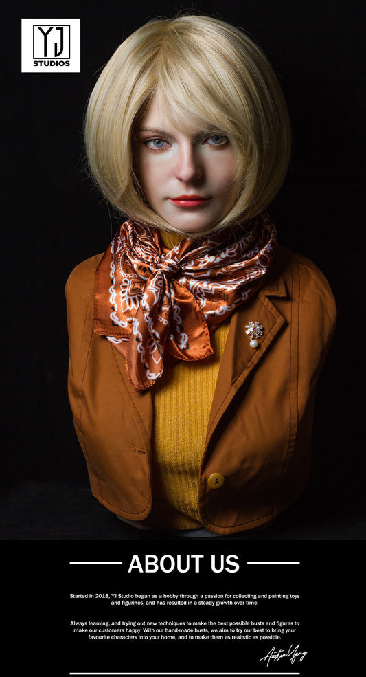 YJ Studio - RE4 Ashley Graham Bust | RE4 阿什莉·格拉汉姆 胸像