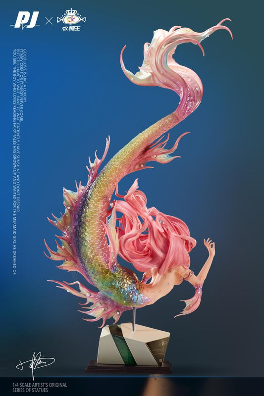PIJI x Sugar King - Artist Statue Mermaid (Crystal Edition) | 艺术家雕像美人鱼 透晶版