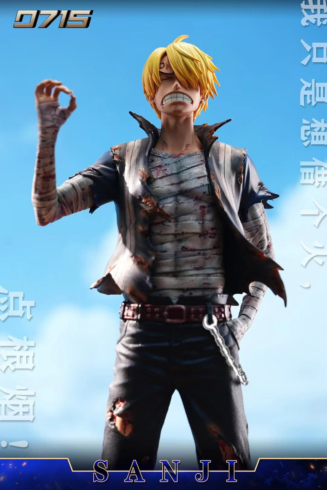 0715 Studio - One Piece Battle Damaged Series Vol 2 Skypiea Sanji | 海贼王 战损系列第二弹 空岛山治 - Image 8