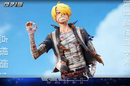 0715 Studio - One Piece Battle Damaged Series Vol 2 Skypiea Sanji | 海贼王 战损系列第二弹 空岛山治 - Image 5