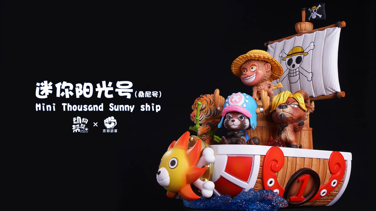 JacksMake Studio x Animal BangBang - Mini Thousand Sunny Ship | 迷你阳光号