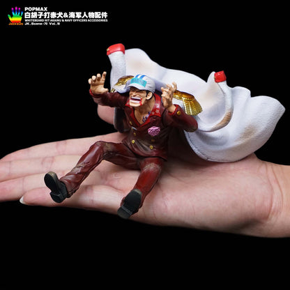 JacksDo Studio - POPMAX Whitebeard Hit Akainu & Navy Officers Accessories | POPMAX白胡子打赤犬和海军人物配件