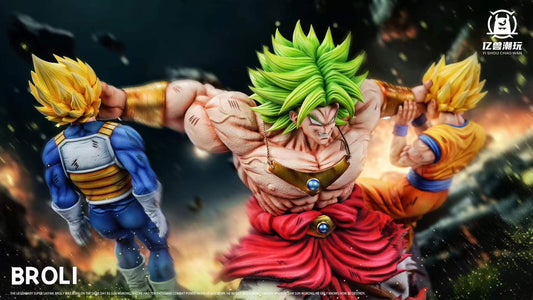 YiShou Studio - Broly vs Goku Vegeta | 布罗利 vs 悟空贝吉塔