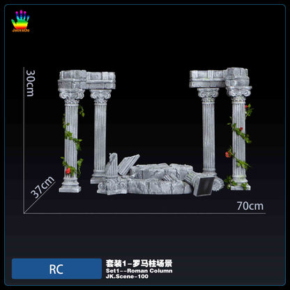 JacksDo Studio - Athena Roman Column Scene Base | 雅典娜罗马柱场景地台