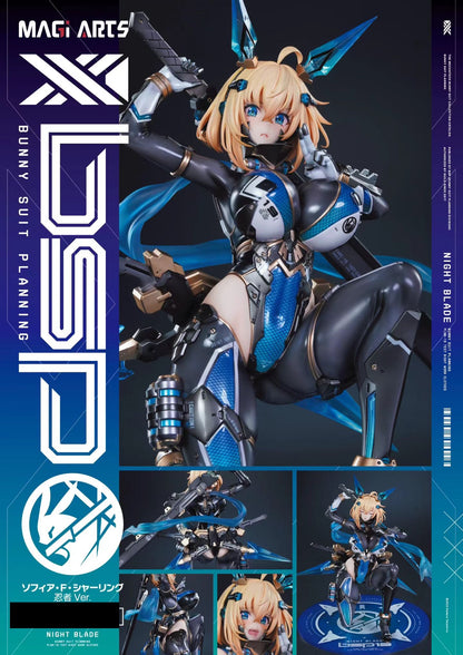 Magi Arts - Licensed OC Sophia F. Sheelin  Bunny Girl Mecha Ninja | 版权 OC 索菲亚· F· 希琳 兔女郎机甲忍者