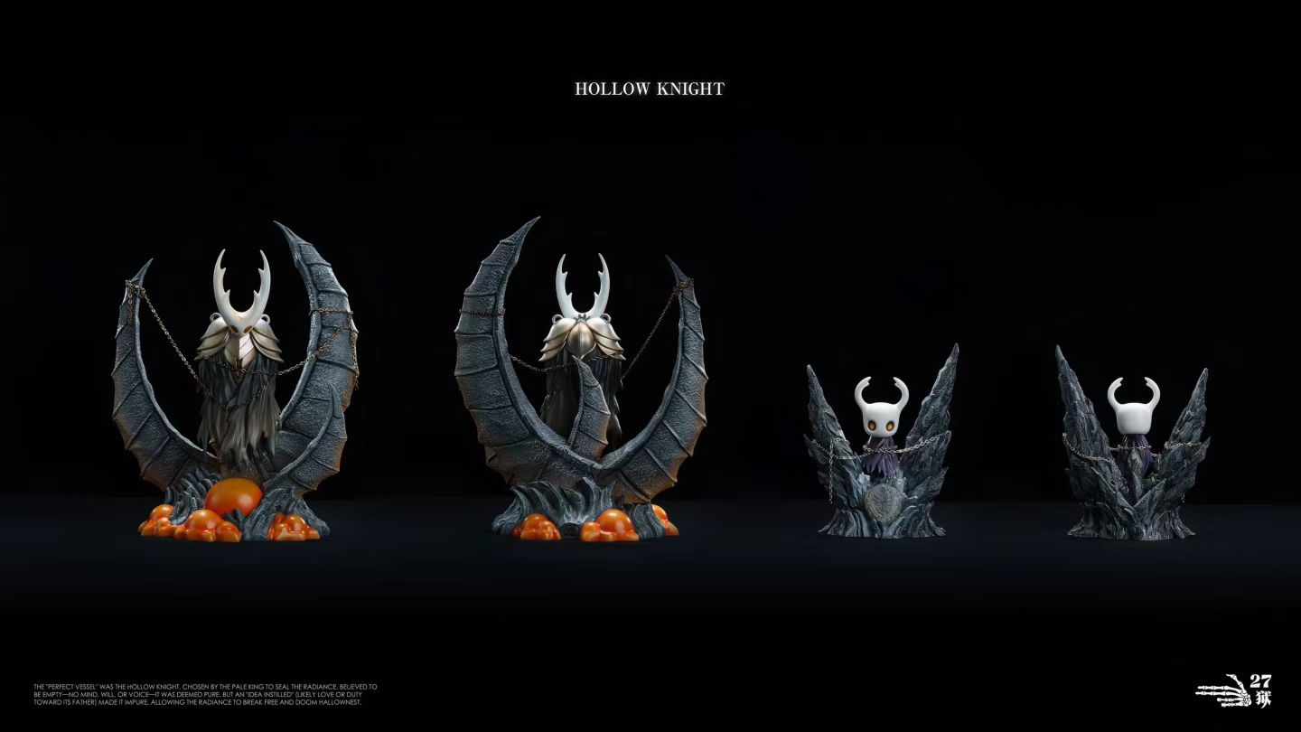 27Hell Studio - Hollow Knight Sealed Sibling & Little Knight | 空洞骑士 封印前辈&封印小骑士 - Image 3