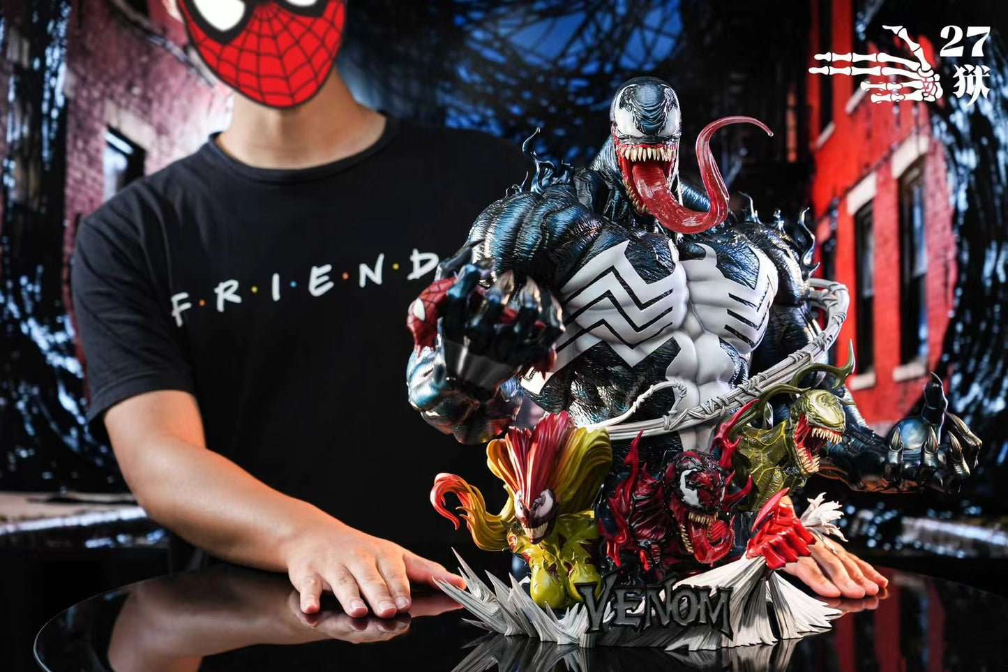 27Hell Studio - Venom Bust | 毒液半身像 - Image 8