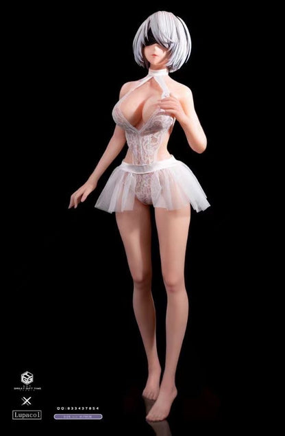 2B Miss Sister Full Body Movable Silicone Doll - Eye Mask Removable - Image 1
