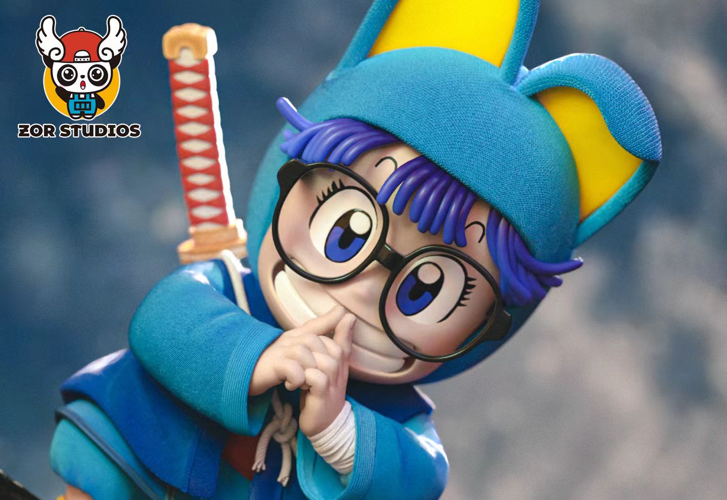 ZOR Studios - ZOR Studios 1/2 Scale Cat Ear Ninja Arale | ZOR Studios 1/2比例 猫耳忍者 阿拉蕾 - Image 6