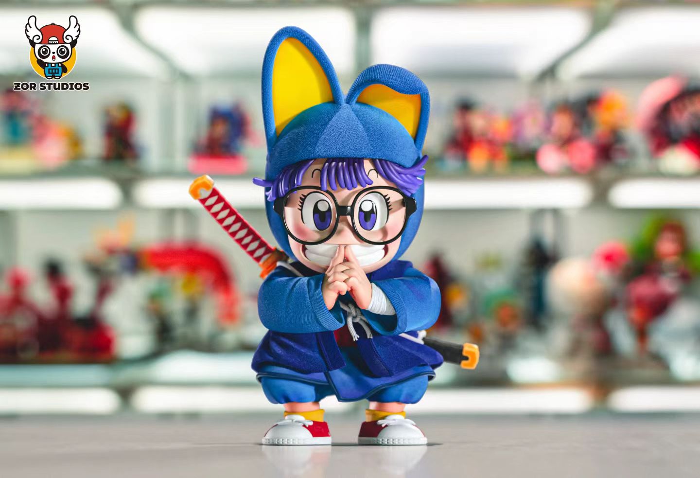 ZOR Studios - ZOR Studios 1/2 Scale Cat Ear Ninja Arale | ZOR Studios 1/2比例 猫耳忍者 阿拉蕾 - Image 2
