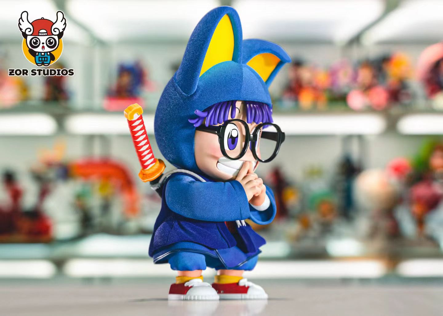 ZOR Studios - ZOR Studios 1/2 Scale Cat Ear Ninja Arale | ZOR Studios 1/2比例 猫耳忍者 阿拉蕾 - Image 5