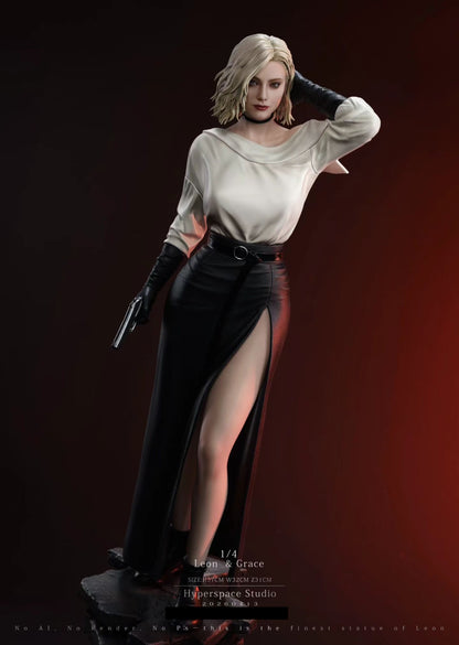 Hyperspace Studio - Resident Evil Requiem Series Leon and Grace | 生化危机 安魂曲系列 里昂与格雷斯
