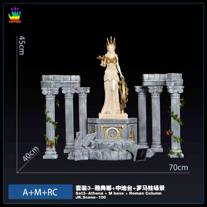 JacksDo Studio - Athena Roman Column Scene Base | 雅典娜罗马柱场景地台