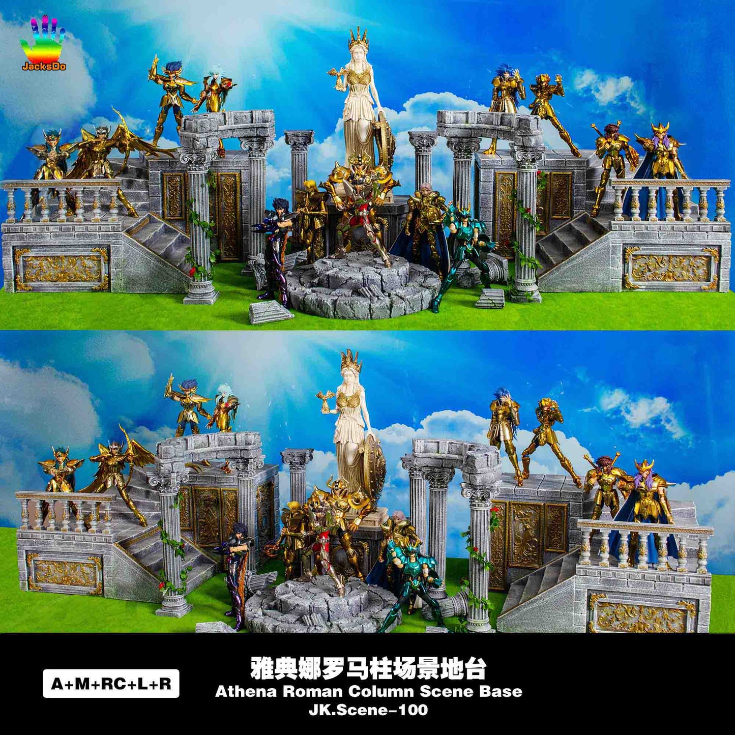 JacksDo Studio - Athena Roman Column Scene Base | 雅典娜罗马柱场景地台