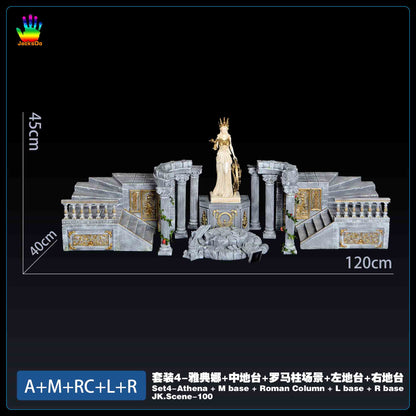 JacksDo Studio - Athena Roman Column Scene Base | 雅典娜罗马柱场景地台