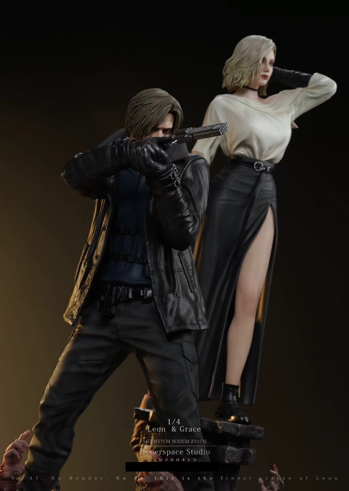 Hyperspace Studio - Resident Evil Requiem Series Leon and Grace | 生化危机 安魂曲系列 里昂与格雷斯