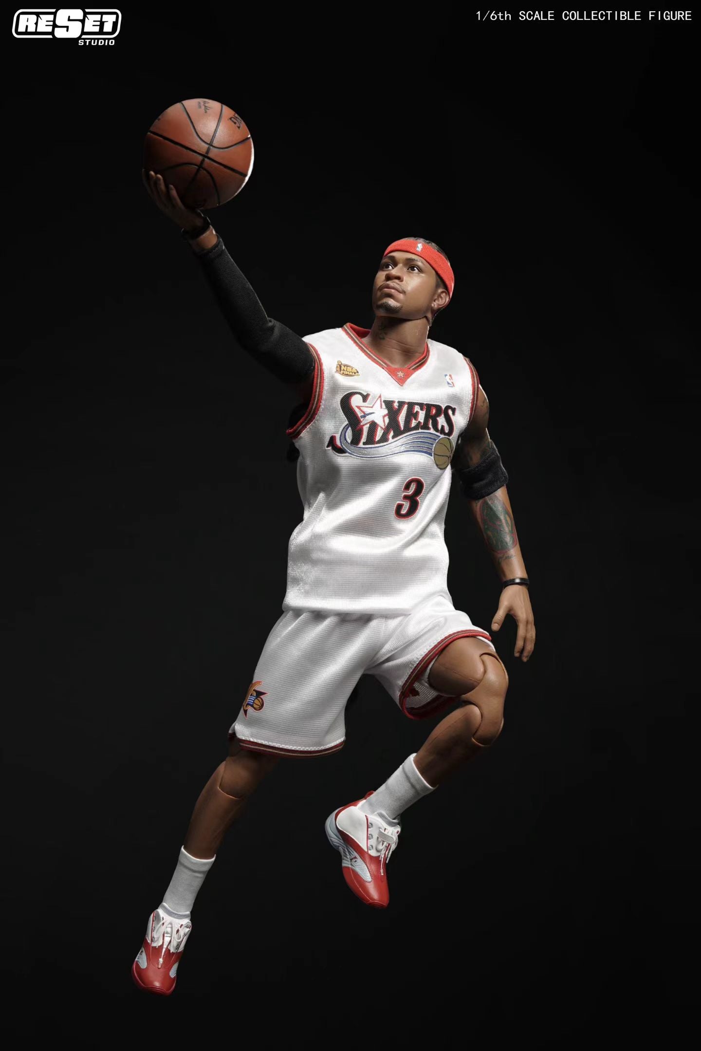 ResetStudio - ResetStudio 1/6 Allen Iverson Commemorative Action Figure Limited Edition | ResetStudio 1/6 巅峰艾弗森纪念版可动人偶 限量 - Image 3