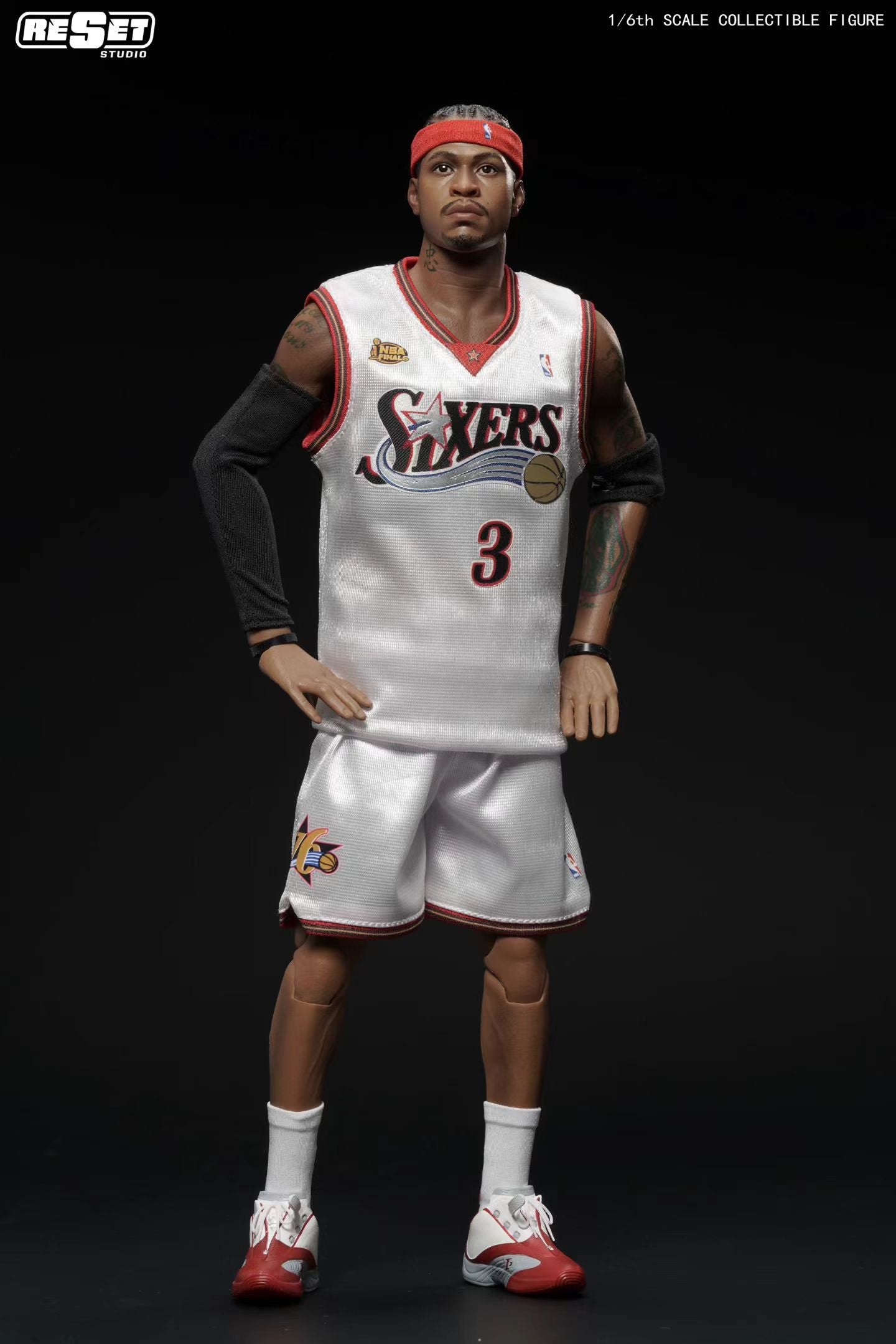 ResetStudio - ResetStudio 1/6 Allen Iverson Commemorative Action Figure Limited Edition | ResetStudio 1/6 巅峰艾弗森纪念版可动人偶 限量 - Image 5