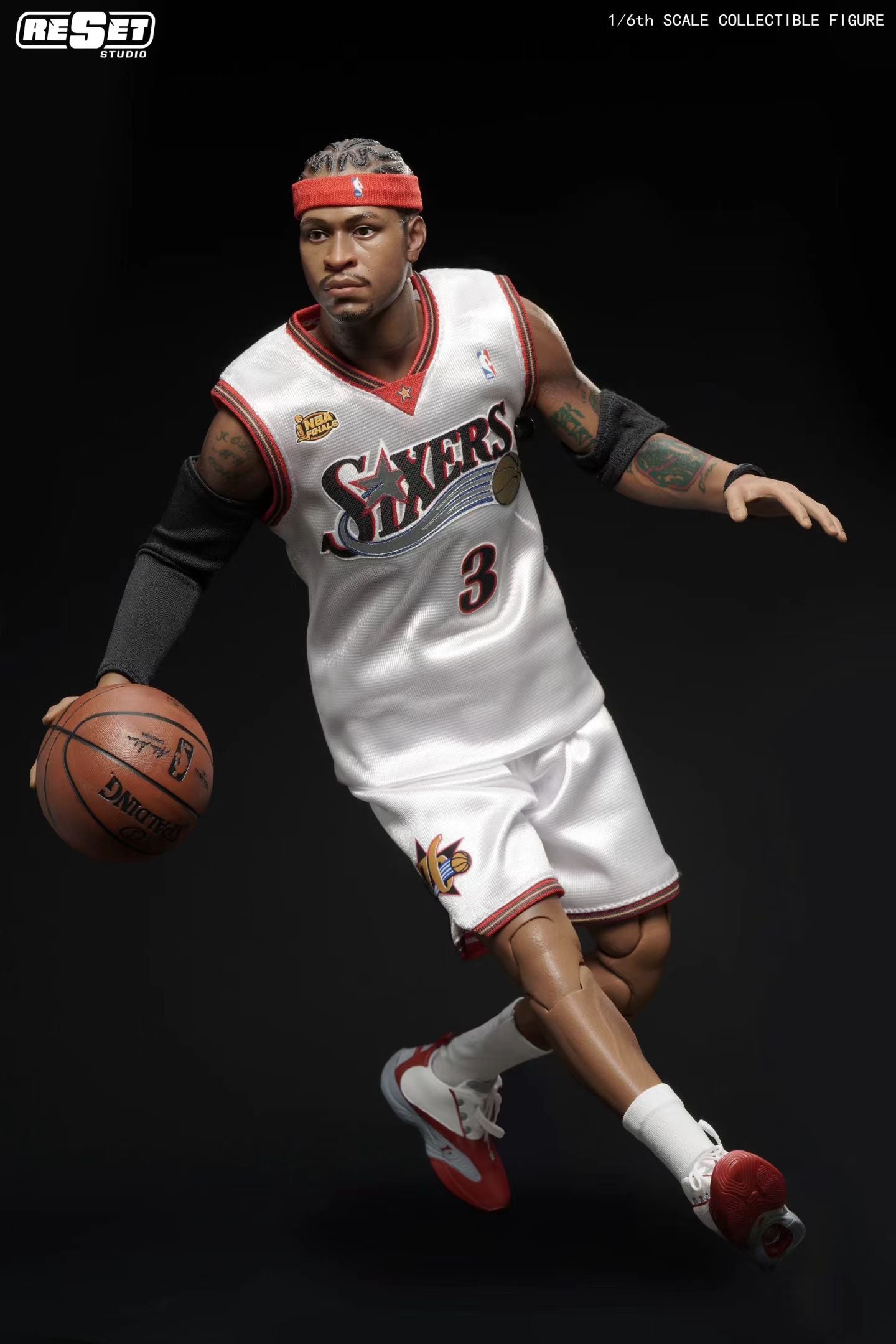 ResetStudio - ResetStudio 1/6 Allen Iverson Commemorative Action Figure Limited Edition | ResetStudio 1/6 巅峰艾弗森纪念版可动人偶 限量 - Image 7